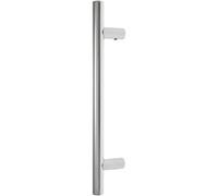 Afit Polished Stainless Steel Guardsman T-Bar Pull Handles - Bolt Fix 600mm X 25mm 450mm C/c