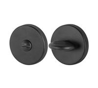 Afit Round Bathroom Thumbturn & Release Set - Matt Black Universal Black Door Turn And Release Lock For Bathroom/toilet