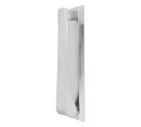 Afit Satin Chrome Contemporary Door Knocker 157 X 36mm