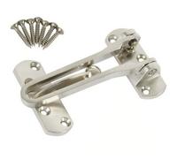 Afit Satin Chrome Zinc Diecast Door Restrictor 2.4 X 3.9 Inch