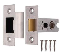 Afit Satin Stainless Bolt Through Tubular Latch Fir 64mm Case 44mm Backset