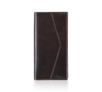 AfitLulu Mens Wallets Retro Slim Wallets for Men, Bifold Card Holder Wallet PU Leather Men's Wallet with 11 Credit Card Slots, 3 Bill Sections, 1 ID Window and 1 Zipper Coin Pocket (Coffee)