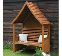 AFK Goodwood Stained Beech Wood 2 Seater Arbour