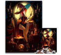 Afk Journey 1000 Piece Jigsaw Puzzle Wooden Puzzles Challenging Brain Teaser for Teenagers Family Game Night Fun 1000 PCS(75x50cm)