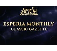 AFK Journey - Esperia Monthly - Classic Gazette Direct Top-Up - GLOBAL