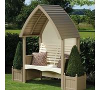 AFK Premium Cottage Arbour Nutmeg & Cream 2 Seat