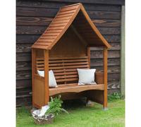 AFK Premium Goodwood Arbour Beech Stain 2 Seat
