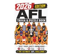 AFL Trivia & Puzzle Book - 2026 Edition: The Ultimate AFL Challenge For Ultimate AFL Fans