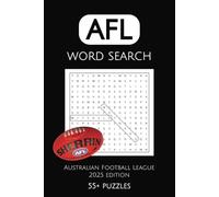 AFL Word Search for Kids & Adults: Puzzles and Word Searches with Easy to Read Print about everything AFL, Aussie Rules, Football and more | 6x9 ... Times (AFL activity books (2025 Edition))