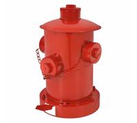 AFLEPCBRQ Fire Hydrant Trash Can, Retro Creative Garbage Pedal Design Indoor Outdoor Waste Bin with Detachable Inner Bucket for Park Garden Kitchen Garbage