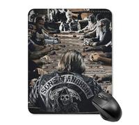 AFLJNYNN Charlie hunnam Reliable Slim Notebook Play Protective Grip Coating Mouse Pad Ultra-Thin Study Simple