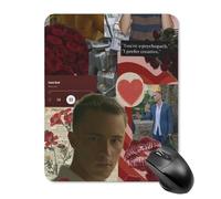 AFLJNYNN Drew Starkey Anti-Slip Minimalist Slim Support Soft Tasks Decorative Mouse Pad Gaming Environment Texture
