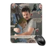 AFLJNYNN Edward cullen Secure Modern Essential Mouse Pad Minimalist Professional Hygienic Design Work Precision Flexible