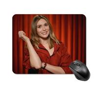 AFLJNYNN Elizabeth olsen Designers Mouse Pad Convenient Office Players Notebook Practical Tracking Precision Environment Non-Slip