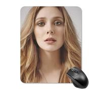 AFLJNYNN Elizabeth olsen Essential Smooth Protective Mouse Pad Reliable Ergonomic Mousepad Digital Comfortable Tidy