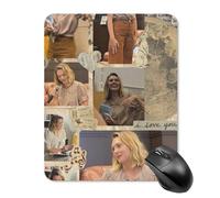 AFLJNYNN Elizabeth olsen Non-Slip Environment Mouse Pad Play Work Desk Laptop Protective Workstation Comfortable Skidproof