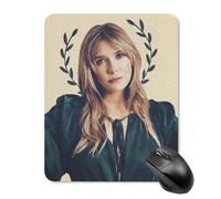 AFLJNYNN Elizabeth olsen Professional Coating Computer Protective Minimalist Modern Ergonomic Gaming Mouse Pad Texture Surface