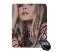 AFLJNYNN Elizabeth olsen Professional Console Stylish Simple Resistant Mouse Pad Notebook Gaming Pad Essential Lightweight