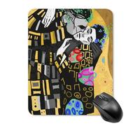 AFLJNYNN Gustav klimts the kiss Decorative PC Workstation Efficient Mouse Pad Comfortable Environment Ergonomic Simple Stable School