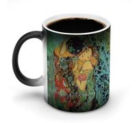 AFLJNYNN Gustav klimts The kiss Funny Hot Drink Mug for Him or Her Ceramic Cup