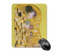 AFLJNYNN Gustav klimts the kiss Home Mouse Pad Digital Computer Durable Flexible Players Soft Desk PC