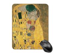 AFLJNYNN Gustav klimts the kiss Notebook School Simple Practical PC Laptop Grip Mouse Pad Versatile Play Control