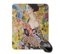 AFLJNYNN Gustav klimts the kiss Simple Study Efficient Rubber Mouse Pad Grip Surface Mouse Waterproof Slim Practical