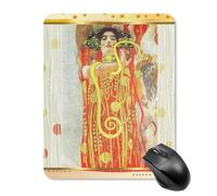 AFLJNYNN Gustav klimts the kiss Slim Workstation Compact Precision Work Non-Slip Home Gaming Hygienic Mouse Pad Ultra-Thin