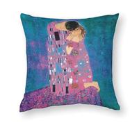 AFLJNYNN Gustav klimts the kiss Throw Pillow Covers Galaxy Modern Scandinavian Printed Ethnic for Couch