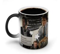 AFLJNYNN Hugh Laurie Creative Reveal Cup with Calm Quote Design