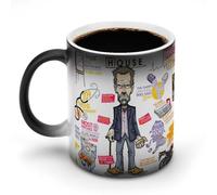 AFLJNYNN Hugh Laurie Mood Changing Tea Cup with Temperature Reveal