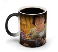 AFLJNYNN Jackie chan Ceramic Surprise Mug with Mood Reveal Ink