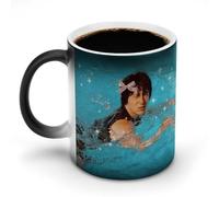 AFLJNYNN Jackie chan Hot Water Art Mug for Sweet Daily Surprises