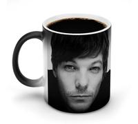 AFLJNYNN Louis Tomlinson Custom Reveal Coffee Mug with Mood Words