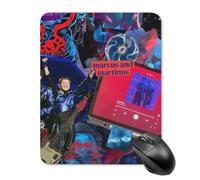AFLJNYNN Marcus Martinus Lightweight Environment Workstation Mouse Pad Home Practical Professional Slim Computer Use Versatile