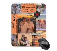 AFLJNYNN Marcus Martinus School Use Mouse Pad Practical Surface Slim Ultra-Thin Precision Tracking Flexible Comfortable