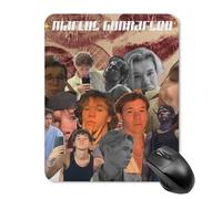 AFLJNYNN Marcus Martinus Versatile Workstation Decorative Ultra-Thin Work Mouse Pad Waterproof Designers Portable Environment Pad