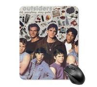AFLJNYNN Matt actor Dillon Anti-Slip Console Resistant Simple Quiet Mouse Pad Slim Notebook Study Non-Slip Innovative
