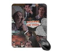 AFLJNYNN Matthew gray gubler Essential Portable Design Skidproof Workstation Protective Texture Mouse Pad Responsive Environment Desktop