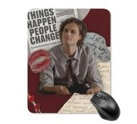 AFLJNYNN Matthew gray gubler Home Soft Tidy Flexible Slim Reliable Players Mouse Pad Digital Efficient Portable