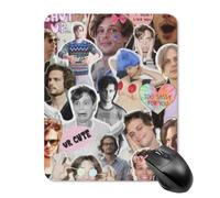 AFLJNYNN Matthew gray gubler Portable Desk Responsive Console Use Hygienic Surface Precision Practical Mouse Pad Work