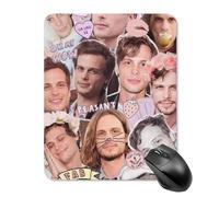 AFLJNYNN Matthew gray gubler Reliable Ultra-Thin Gaming Durable Daily Stable Mouse Pad Portable Surface Use Rubber