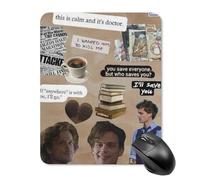 AFLJNYNN Matthew gray gubler Resistant Digital Efficient Portable Mat PC Stable Simple Quiet Mouse Pad Ergonomic