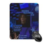 AFLJNYNN Matthew gray gubler Stylish Portable Mousepad Laptop Pad Desktop Design Efficient Mouse Pad Stable