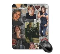 AFLJNYNN Norman reedus Home Durable Computer Hygienic Use Texture Grip Play Mouse Pad Reliable Desktop