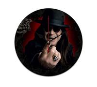 AFLJNYNN Ozzy Osbourne Frameless minimalist PVC clock with silent sweep operation and durable build, great for bedrooms, offices, or dining rooms.
