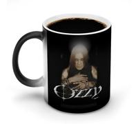 AFLJNYNN Ozzy Osbourne Mood Heat Color Mug for Office Inspiration