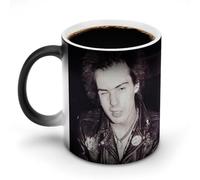 AFLJNYNN Sid Vicious Creative Temperature Reveal Cup for Tea and Espresso Moments