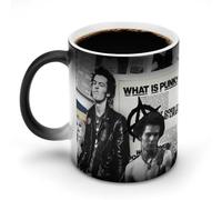 AFLJNYNN Sid Vicious Hot Water Cup That Shows Love Notes