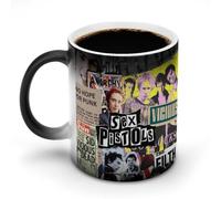 AFLJNYNN Sid Vicious Mood Transform Mug with Surprise Slogan